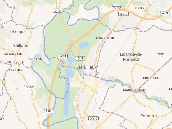 Plan des Billaux