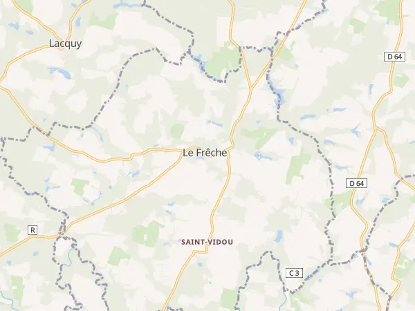 Plan du Frêche