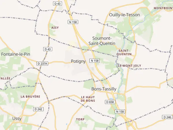 Plan de Potigny