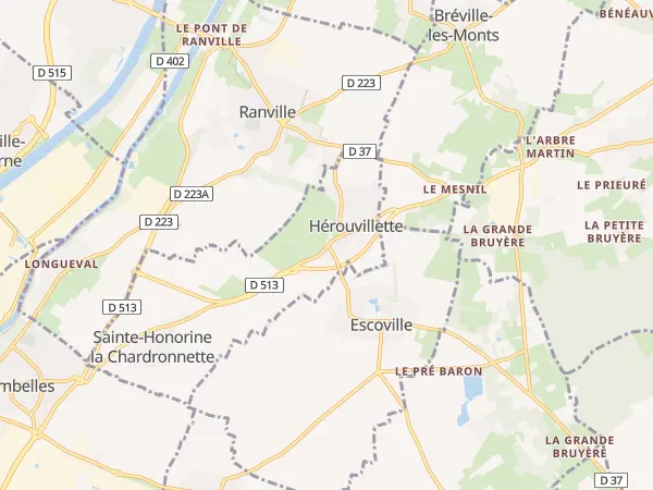 Plan de Hérouvillette