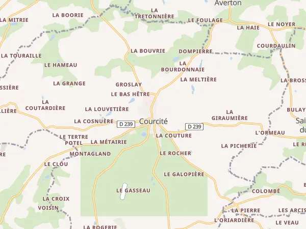 Plan de Courcité
