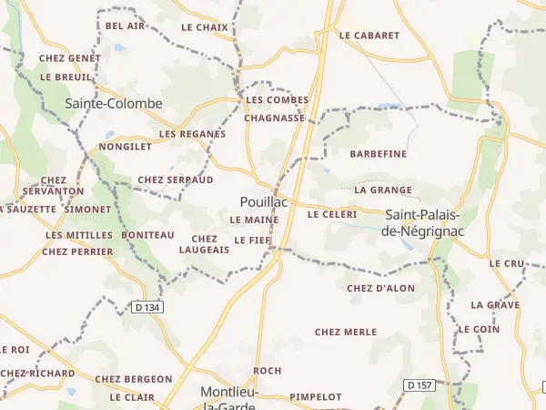 Plan de Pouillac
