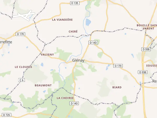 Plan de Glénay