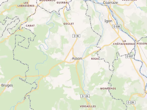 Plan de Asson