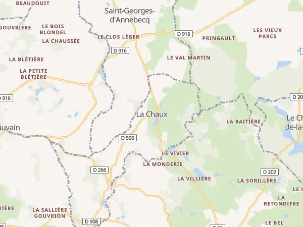 Plan de La Chaux