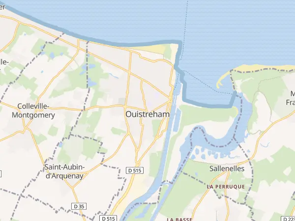 Plan de Ouistreham