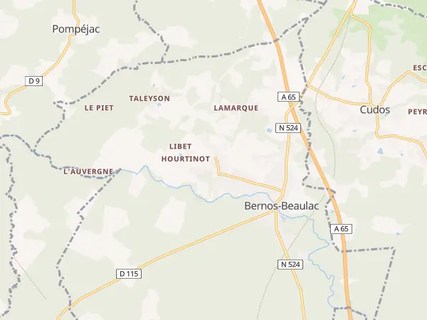Plan de Bernos-Beaulac