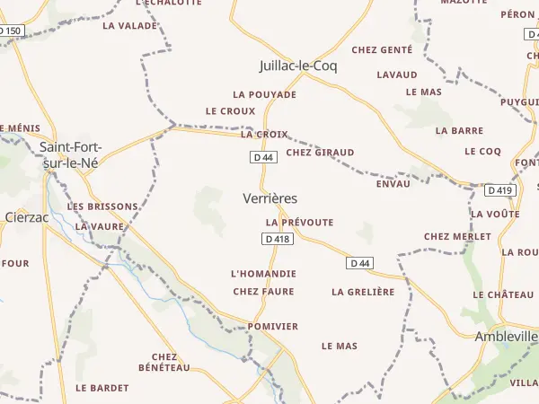 Plan de Verrières
