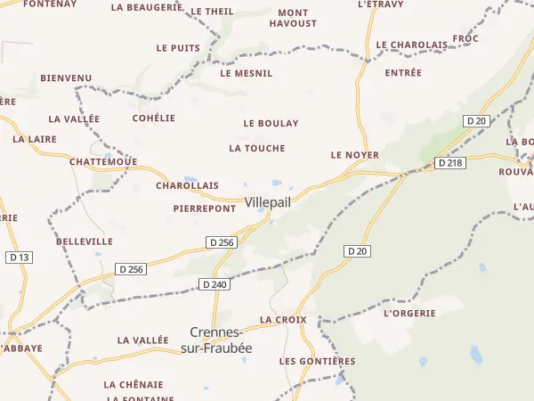 Plan de Villepail
