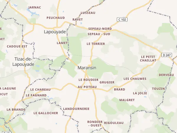 Plan de Maransin