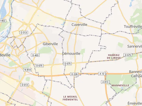 Plan de Démouville