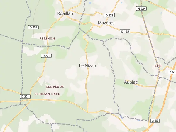 Plan du Nizan