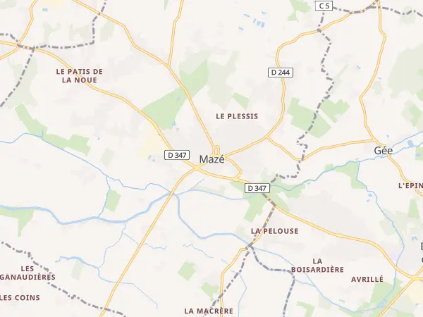 Plan de Mazé-Milon