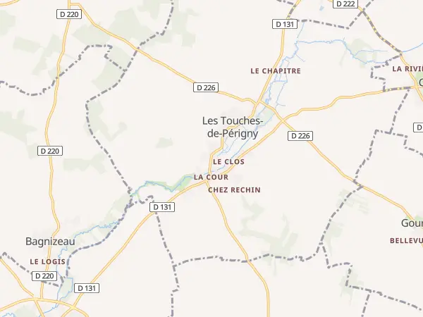 Plan des Touches-de-Périgny