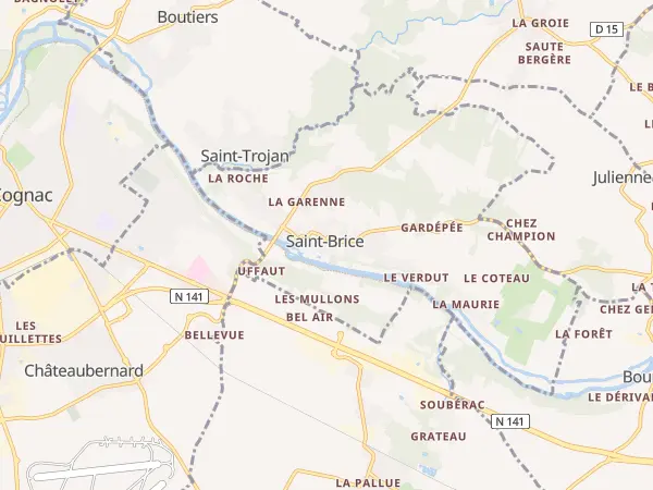 Plan de Saint-Brice