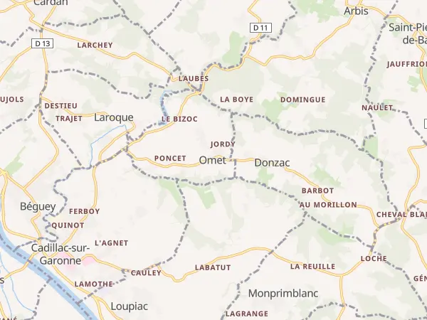 Plan de Omet