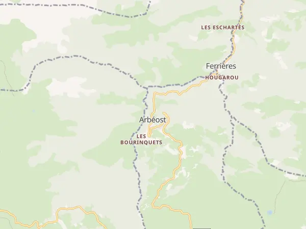 Plan de Arbéost