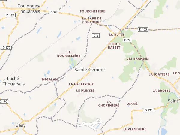 Plan de Sainte-Gemme