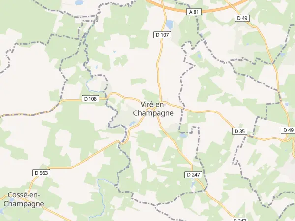 Plan de Viré-en-Champagne