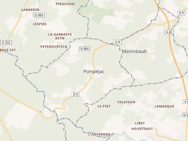 Plan de Pompéjac