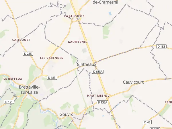 Plan de Cintheaux