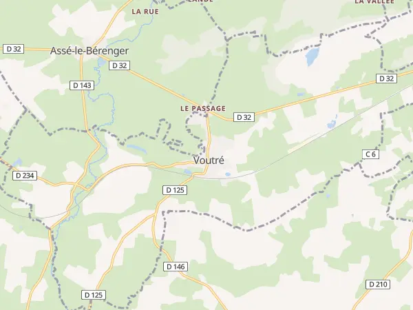 Plan de Voutré