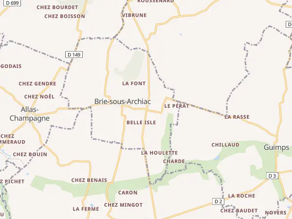 Plan de Brie-sous-Archiac