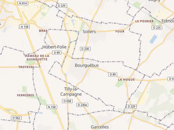 Plan de Bourguébus