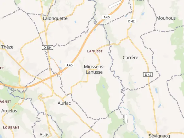 Plan de Miossens-Lanusse