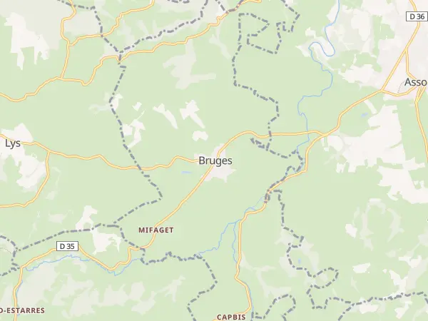 Plan de Bruges-Capbis-Mifaget