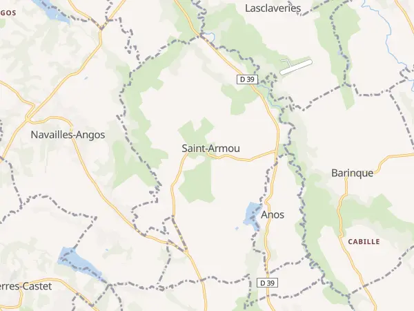 Plan de Saint-Armou