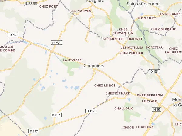 Plan de Chepniers