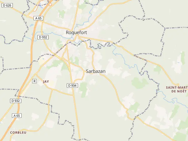 Plan de Sarbazan