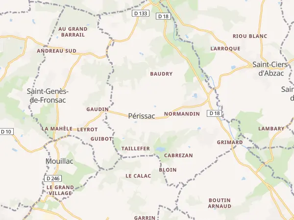 Plan de Périssac