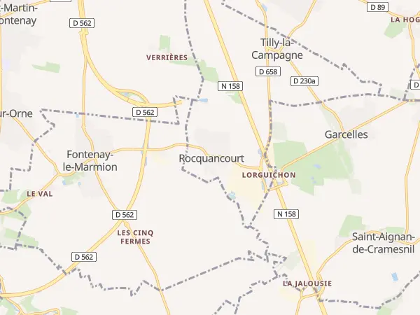 Plan de Castine-en-Plaine