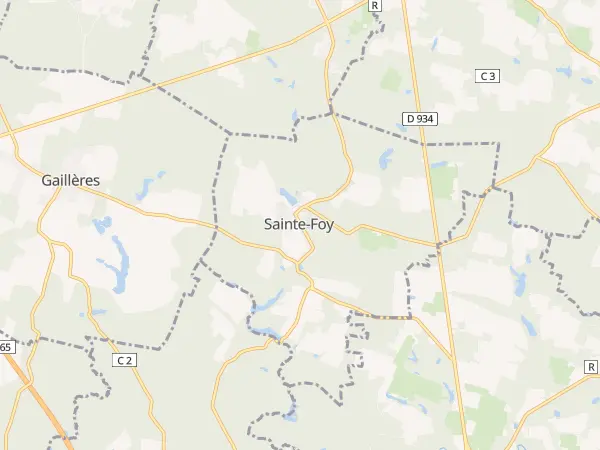 Plan de Sainte-Foy