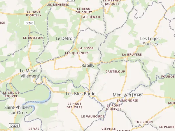 Plan de Rapilly
