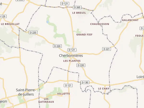 Plan de Cherbonnières