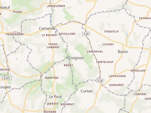 Plan de Croignon
