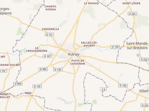Plan de Aulnay