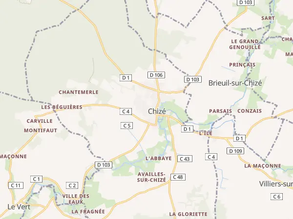Plan de Chizé