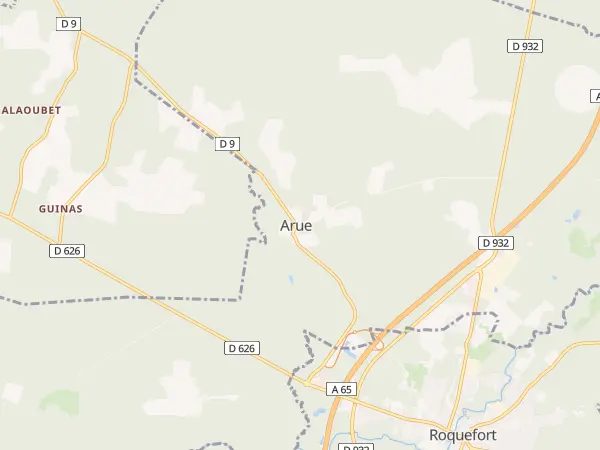Plan de Arue