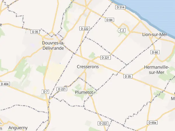 Plan de Cresserons