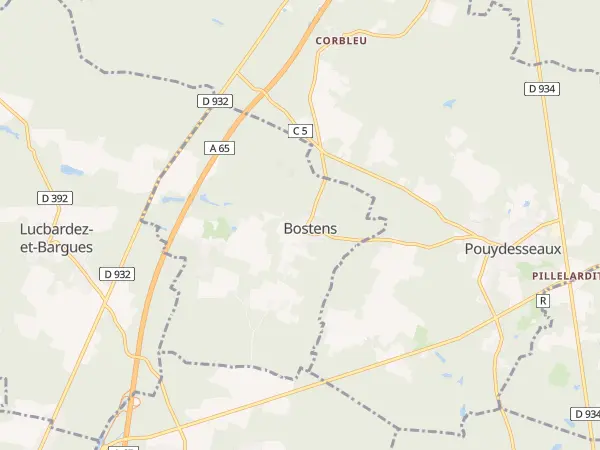 Plan de Bostens