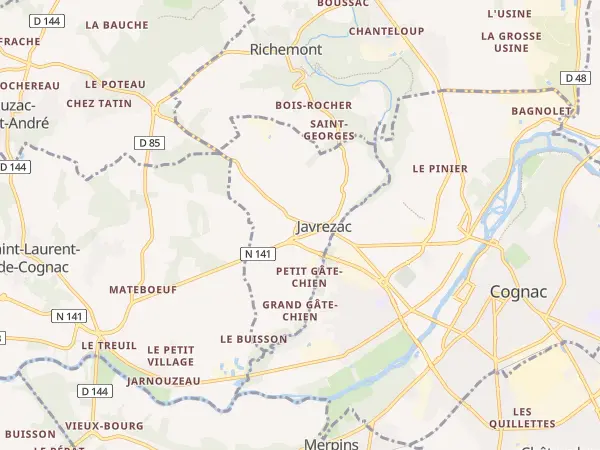 Plan de Javrezac