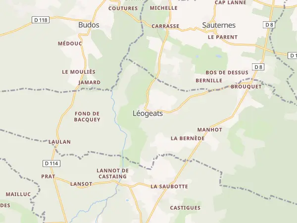 Plan de Léogeats