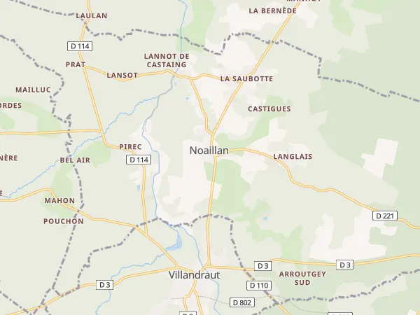 Plan de Noaillan