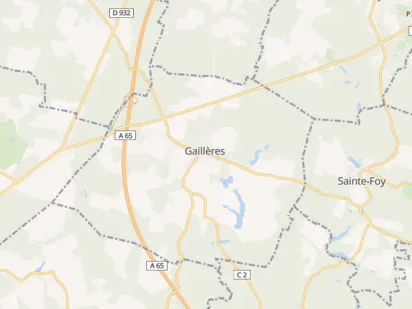 Plan de Gaillères