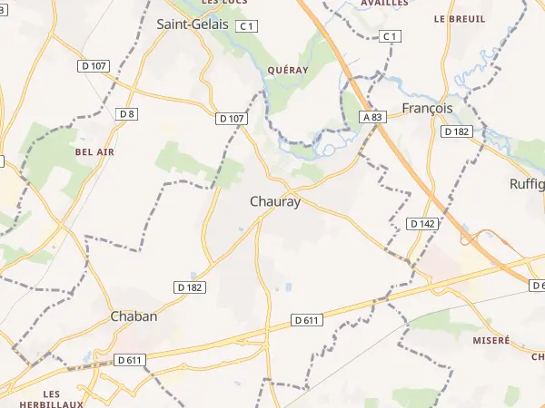 Plan de Chauray