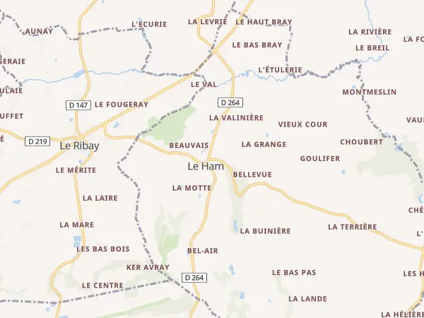 Plan du Ham